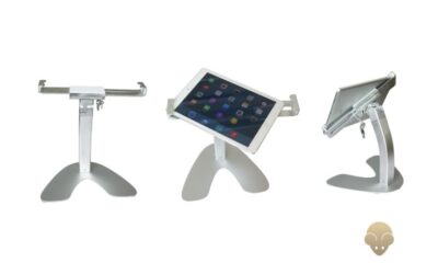 iPad or Tablet POS Desktop Stand with Lock